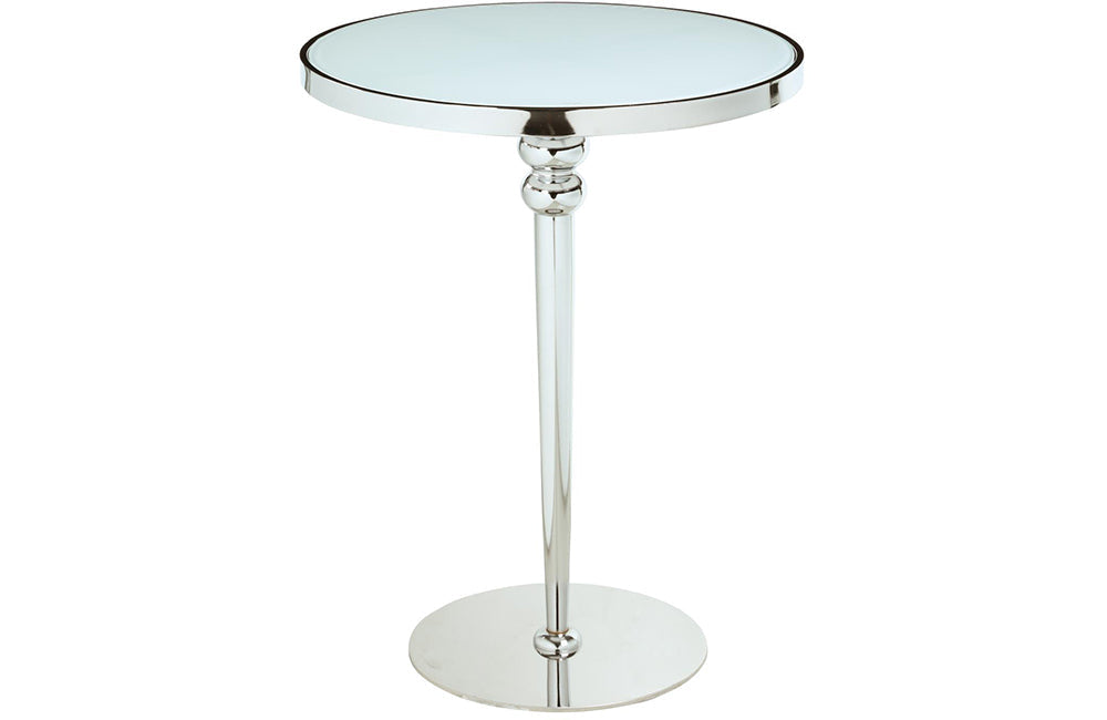 Chintaly DENISE Steel Tapered Pedestal Chrome