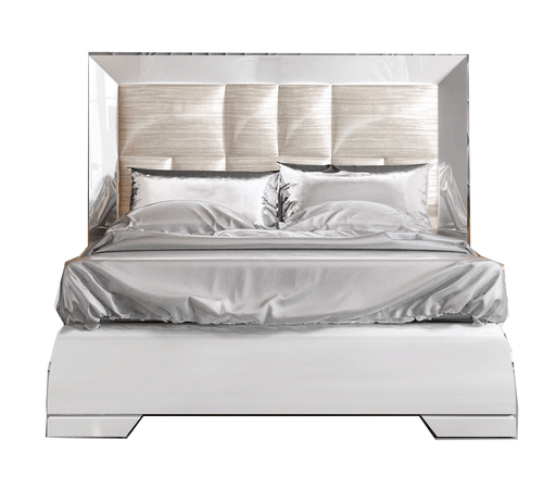ESF Franco Spain Carmen White Queen Size Bed i29229