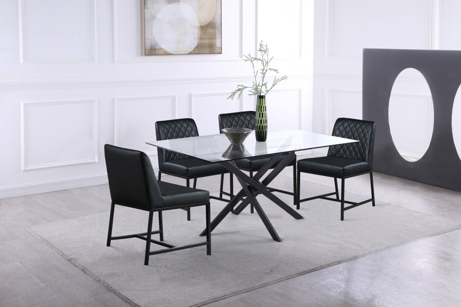 Dining Room Must Have's; Xander Dining Table Black & Glass