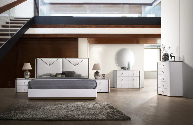 Dressing table mirrors and bed frames make a lovely match from Z Modern Furniture - Alexandria VA & Washington DC