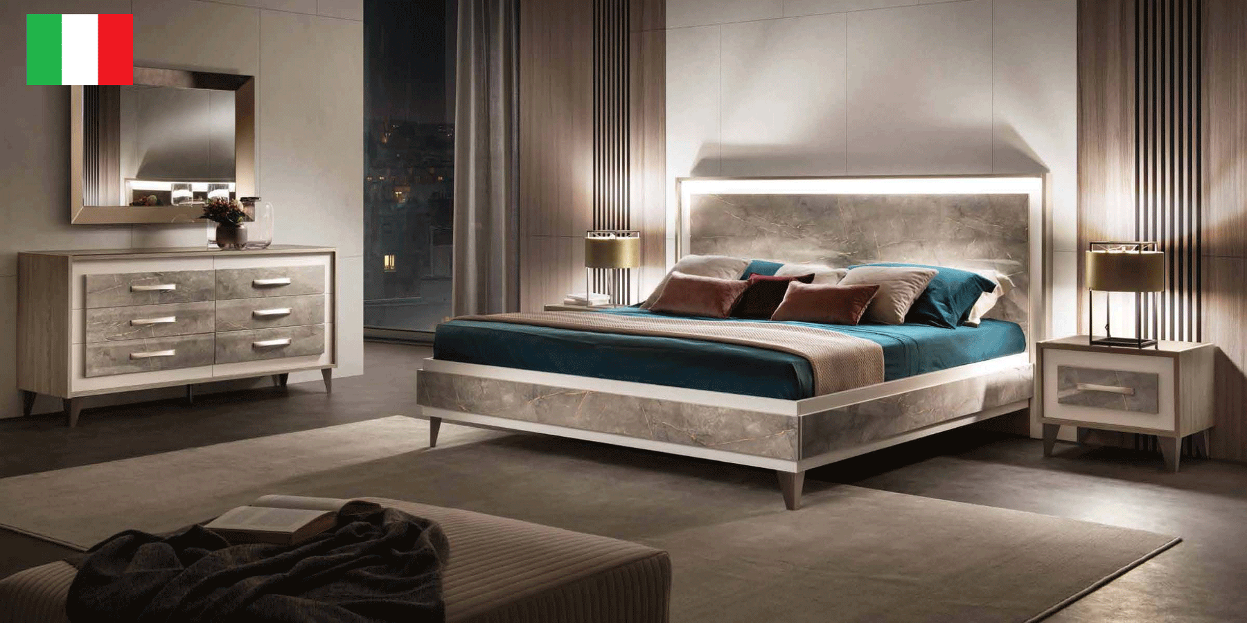 Design Options for Classic QS and KS Bedrooms from Z Modern Furniture - Alexandria VA & Washington DC