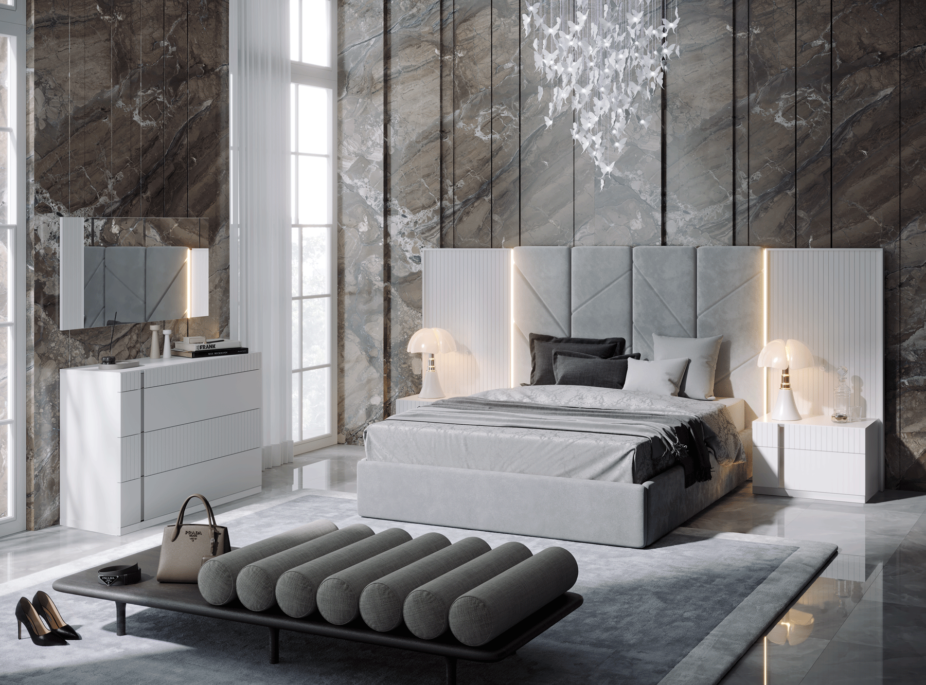 QS and KS Modern Bedrooms to Enrich Your Space from Z Modern Furniture - Alexandria VA & Washington DC