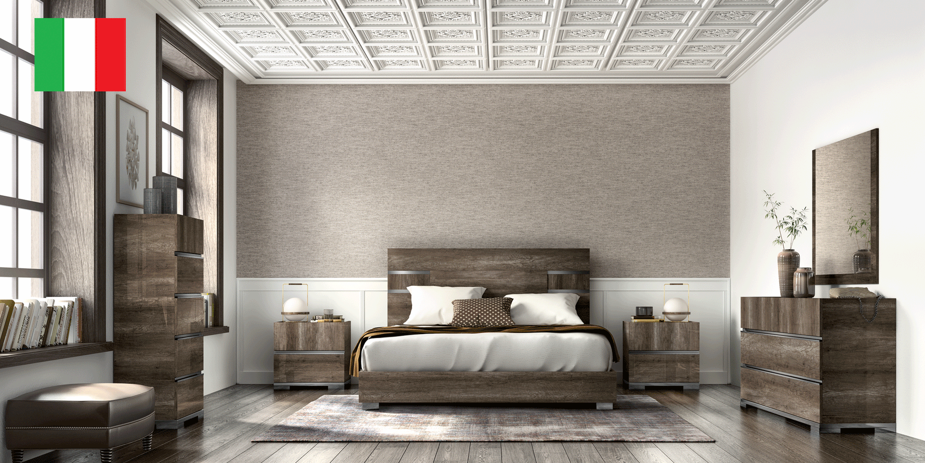 Creative Design Ideas for QS and KS Sets Modern Bedrooms with a Swing from Z Modern Furniture - Alexandria VA & Washington DC