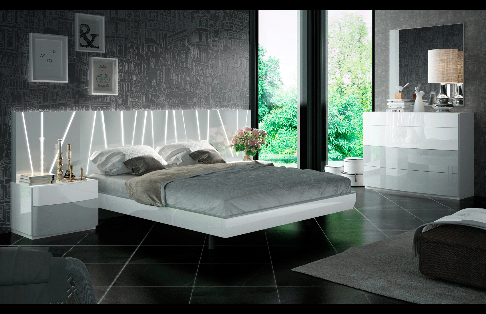 Redefining Bedroom Spaces with QS and KS Modern Designs from Z Modern Furniture - Alexandria VA & Washington DC