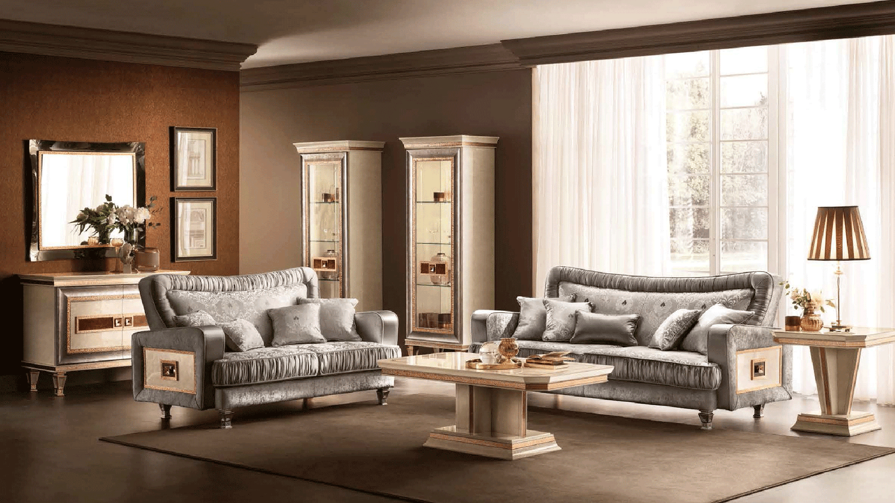 The Arredoclassic Living Room Italy Collection offers luxury from Z Modern Furniture - Alexandria VA & Washington DC