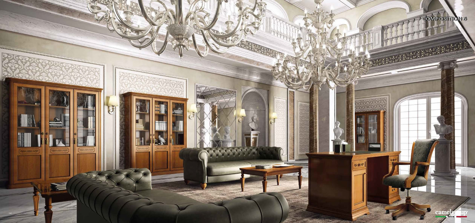 Italian Luxury at Its Finest: Top-Selling Pieces from Camel Classic Collection from Z Modern Furniture - Alexandria VA & Washington DC