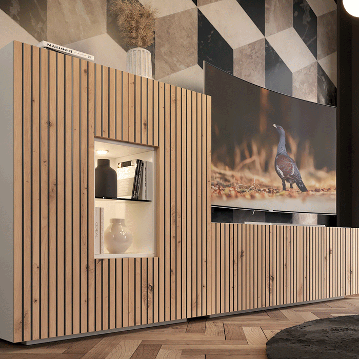 Maximize Storage and Display Space with Our WallUnit Selection From Washington DC From Z Modern Furniture - Alexandria VA & Washington DC