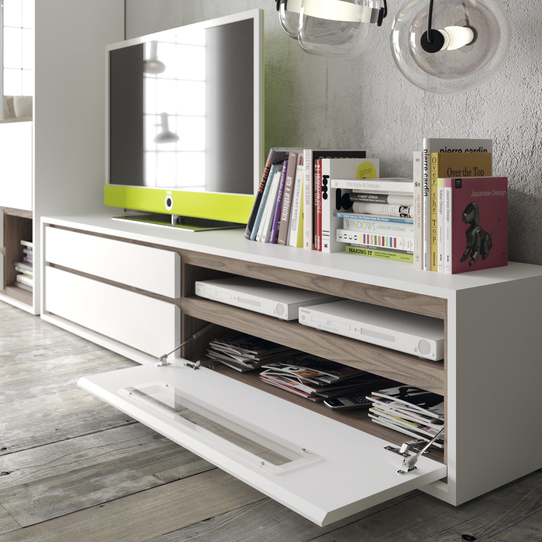 The Perfect Fusion with Garcia Laurel & Hardy Wall Units from Z Modern Furniture - Alexandria VA & Washington DC