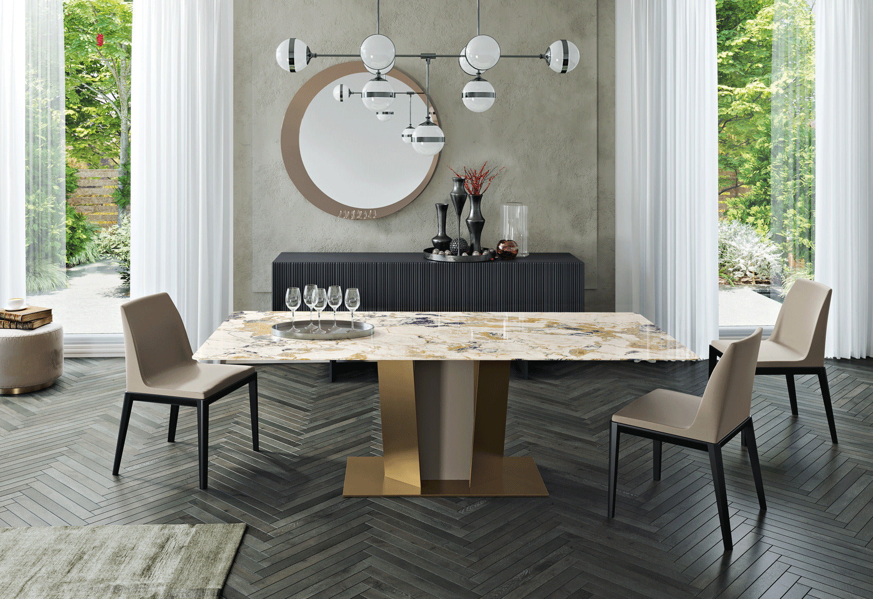 Piermaria Italy Furniture: Now Available at Z Modern Furniture Store Available from Alexandria Virginia