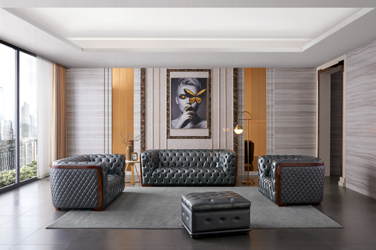 Create a Stylish and Comfortable Living Room Furniture From Z Modern Furniture - Alexandria VA & Washington DC