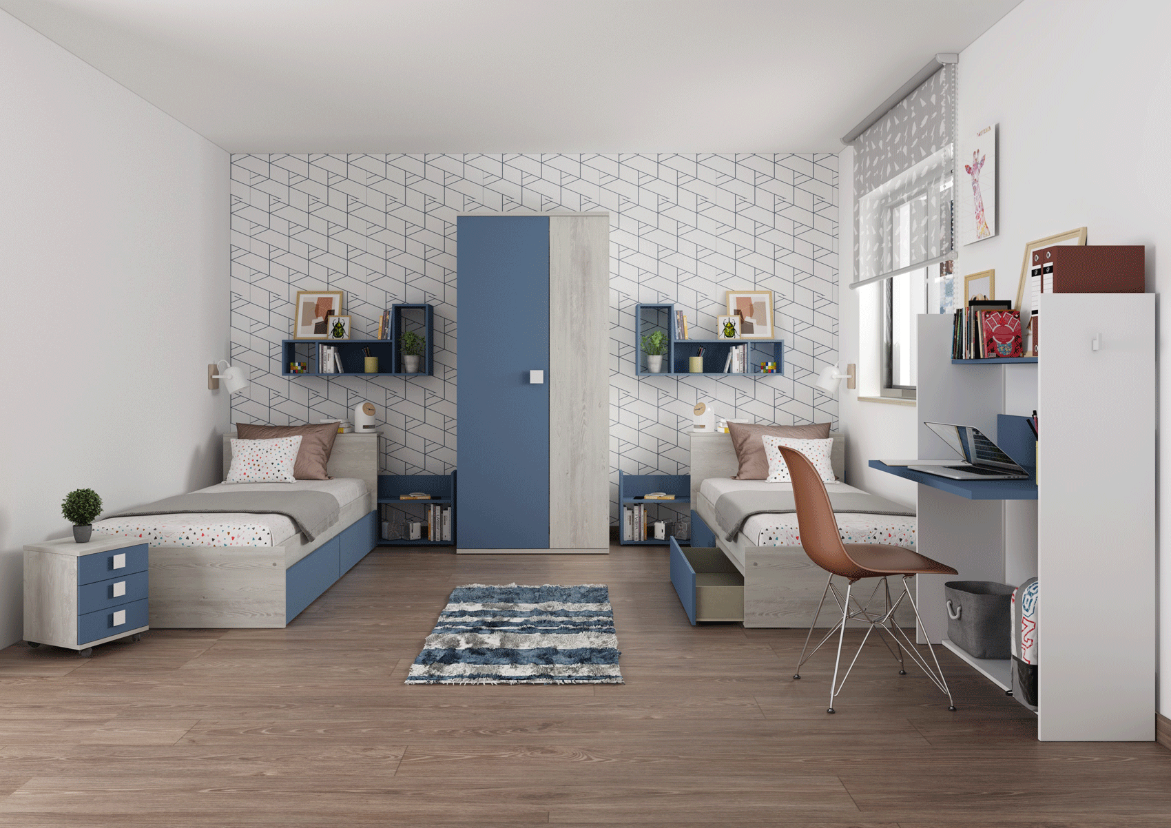 Trasman Kids Bedroom Collection: A Fun and Functional Space for Your Little One from Z Modern Furniture - Alexandria VA & Washington DC