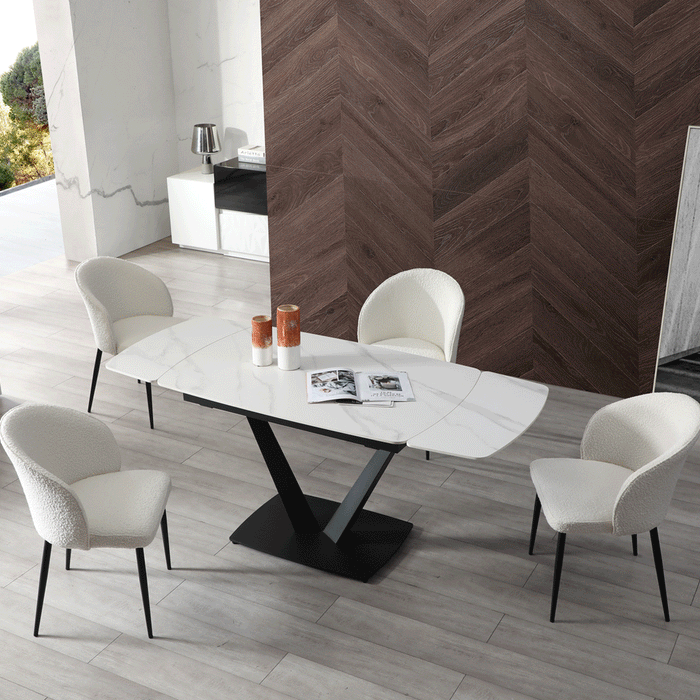Add a Touch of Luxury to Your Dining Space with Marble-Look Tables From Z Modern Furniture - Alexandria VA & Washington DC