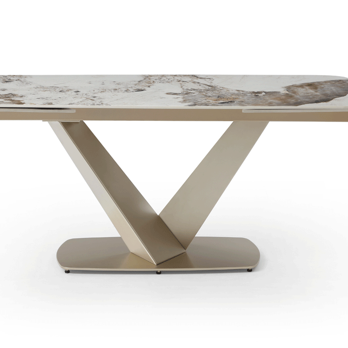 Luxury Living Marble Look Tables That Redefine Style from Z Modern Furniture - Alexandria VA & Washington DC