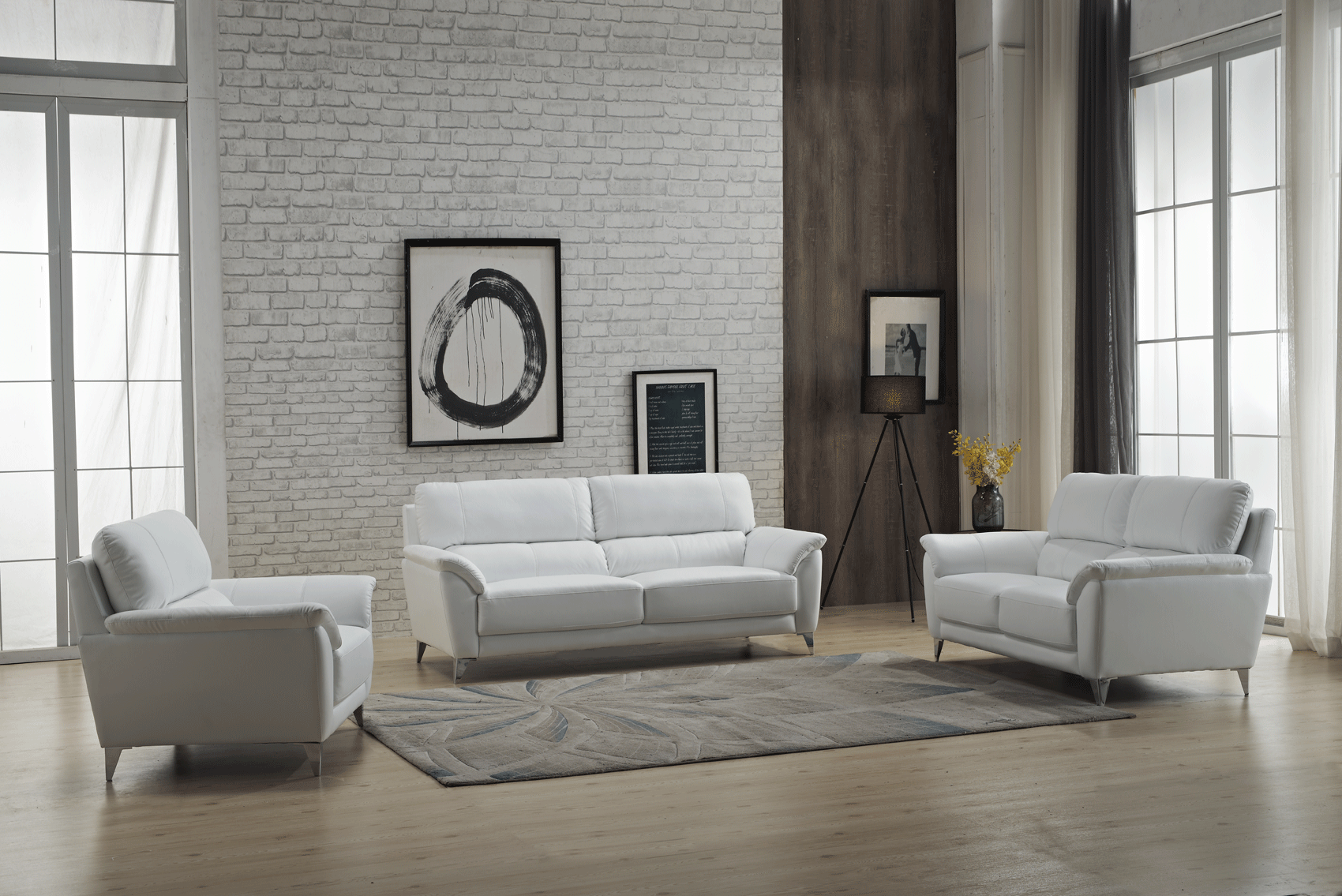 The fusion of comfort and style is evident in the integration of sofas, loveseats, and chairs from Z Modern Furniture - Alexandria VA & Washington DC