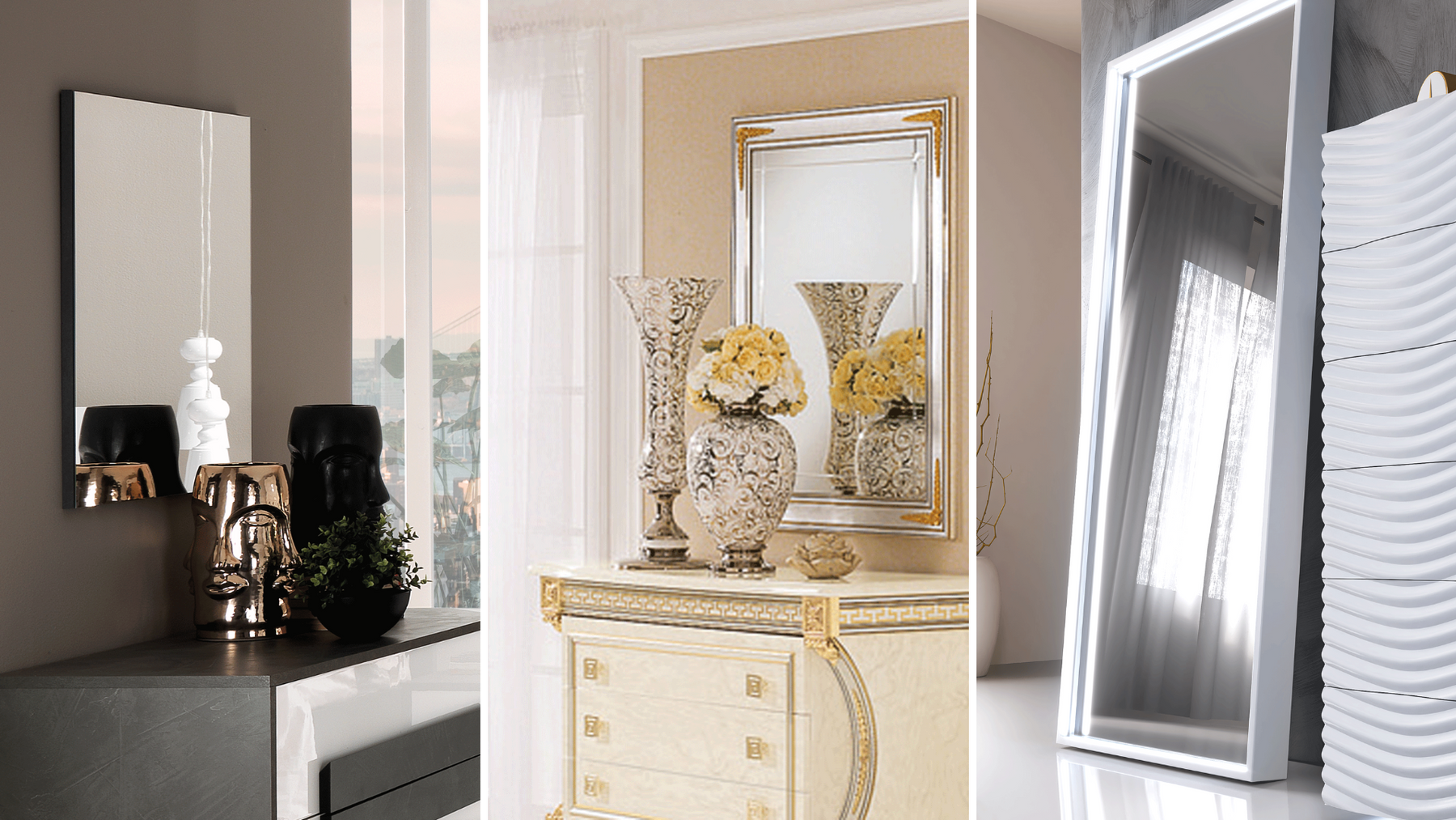Mirrors for Lighting Up Areas & Adding Ambience and Light from Z Modern Furniture - Alexandria VA & Washington DC