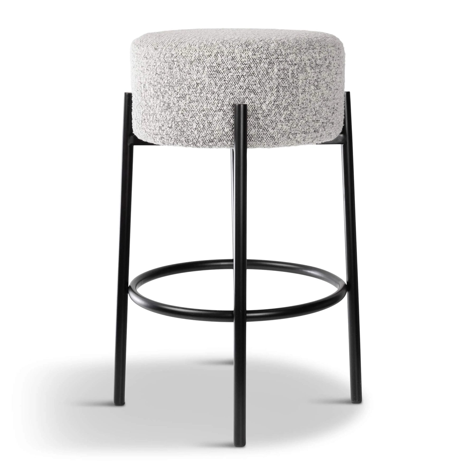 Avalon Boucle Fabric Counter Stool
