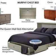 Murphy bed (Cabinet Bed)is on display in our Alexandria Virginia showroom