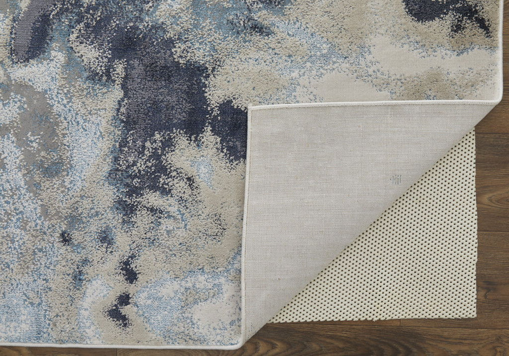 10' x 13.2' Abstract Area Rug - Blue