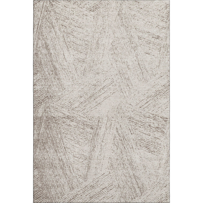 10' X 14' Abstract Washable Area Rug With UV Protection (678125) - Beige / Brown