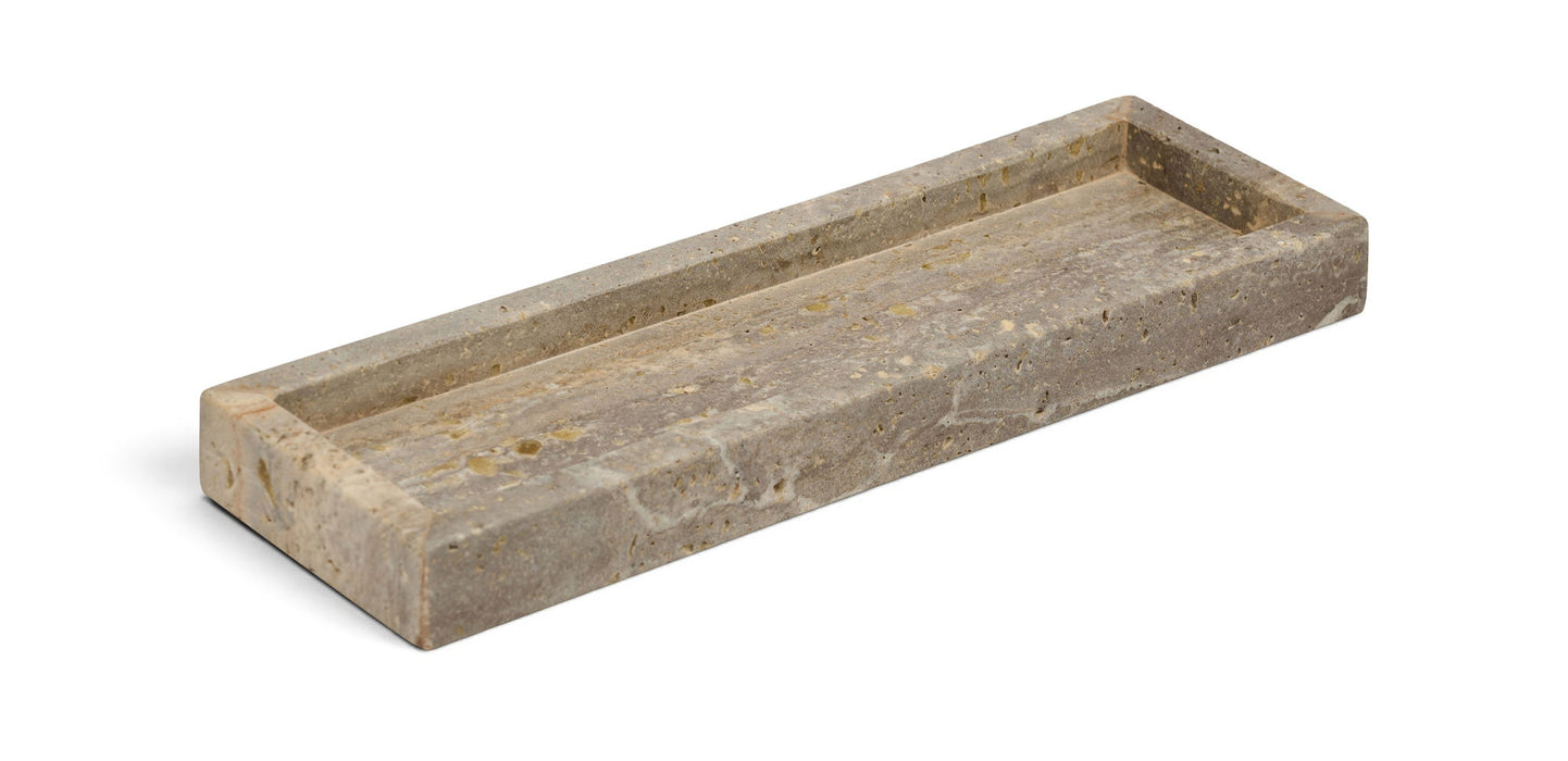 Elegant marble tray from Michael by Meridian Furniture featuring a sleek, polished surface and modern design.