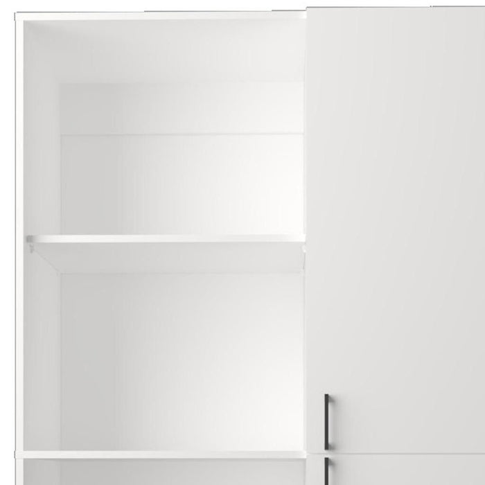 Wood Corner Accent Chest (732034) - White