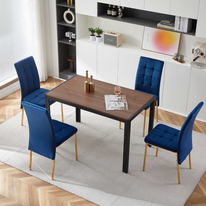 Modern Giga high back Nordic dining chair with colorful legs, featuring a stylish design and comfortable seating.
