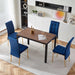 Modern Giga high back Nordic dining chair with colorful legs, featuring a stylish design and comfortable seating.