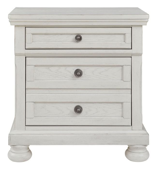 Robbinsdale - Two Drawer Night Stand - Antique White