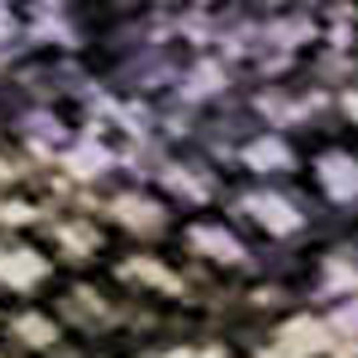 10' X 14' Abstract Geometric Washable Area Rug With UV Protection - Plum