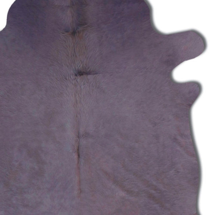 6' x 7' Hand Knotted Area Rug - Lavender Cowhide
