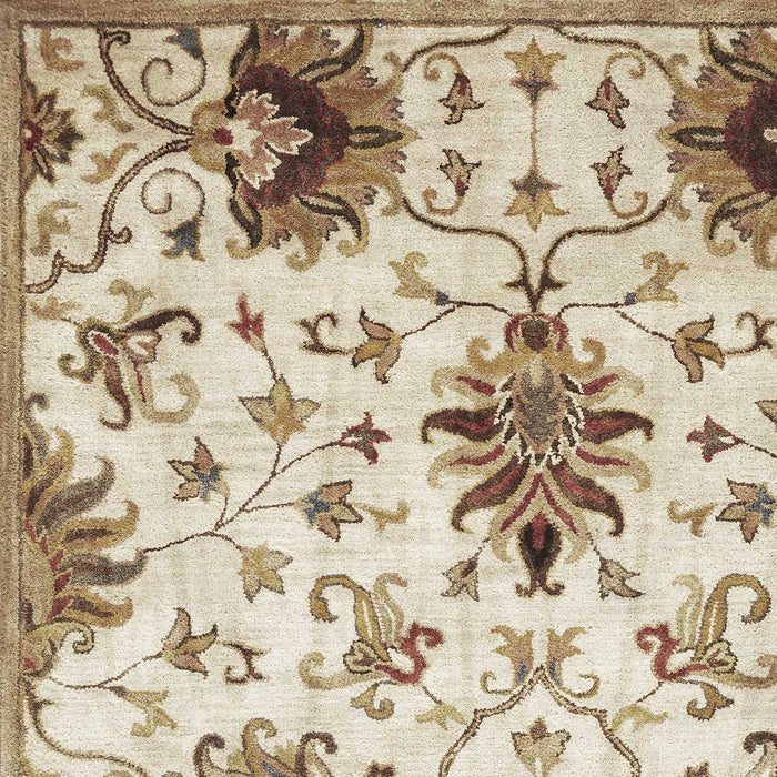 96" x 126" Wool Rug - Champagne