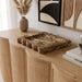Elegant genuine marble tray by Meridian Furniture featuring a smooth surface and sleek design for stylish serving or decor.