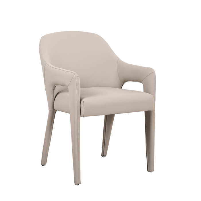 J & M Furniture Hokkaido Armchair in Pigeon 614
