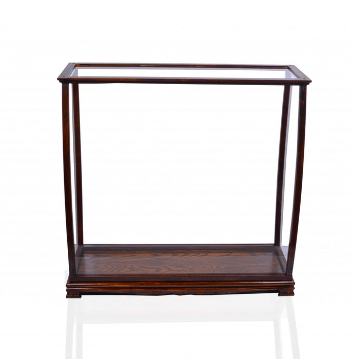 14" Glass Standard Display Stand - White