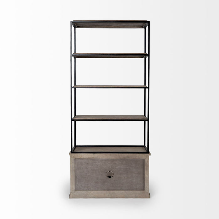Three Tier Bookcase (380594) - Brown