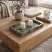 Elegant marble tray from Meridian Furniture featuring a smooth, polished surface and rectangular shape for stylish home decor.