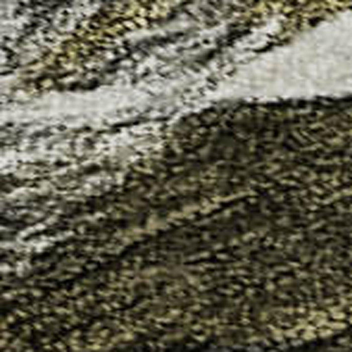 10' X 14' Abstract Washable Area Rug With UV Protection (683692) - Granite Gray / Beige / Gold