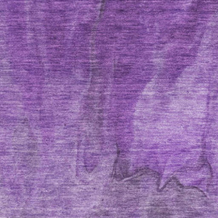 10' X 14' Abstract Washable Area Rug With UV Protection (653506) - Purple / Ivory / Gray