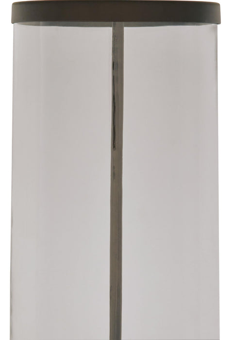 Junrow - Glass Table Lamp - Clear / Brown