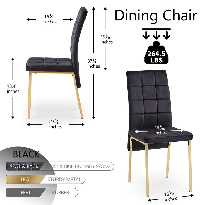 Modern Giga Nordic high back dining chair with colorful legs, showcasing sleek design and comfortable seating for dining rooms.
