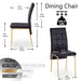 Modern Giga Nordic high back dining chair with colorful legs, showcasing sleek design and comfortable seating for dining rooms.