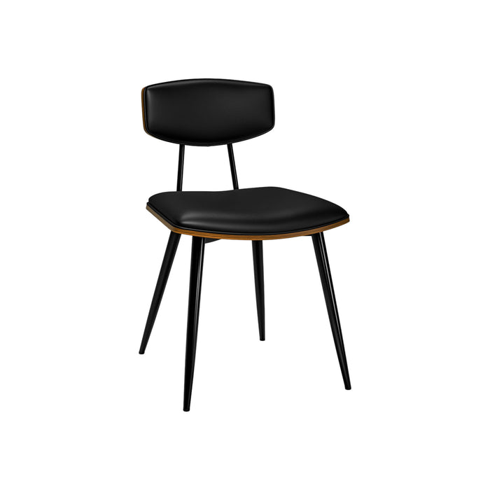 Dining Parsons Wood Chairs (Set of 2) - Black