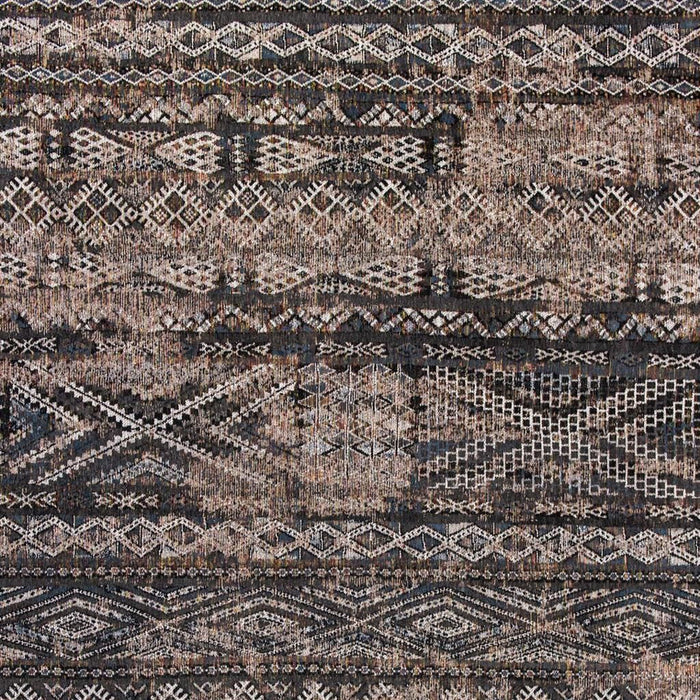 8' X 11' Oriental Kilim Washable Area Rug (548600) - Gray / Beige