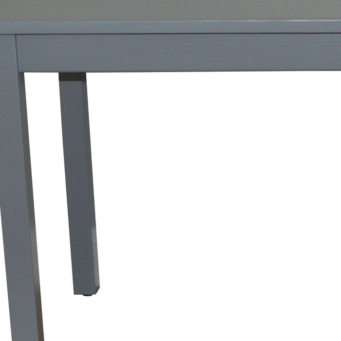 48" Solid Wood Dining Room Table - Gray