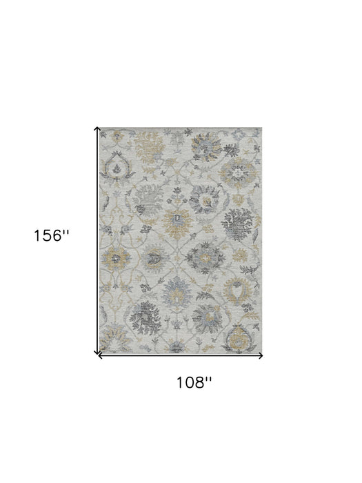 108" x 156" Wool Rug - Ivory