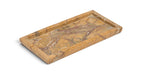 Nolan genuine marble tray by Meridian Furniture, rectangular tray with polished marble surface and sleek design.