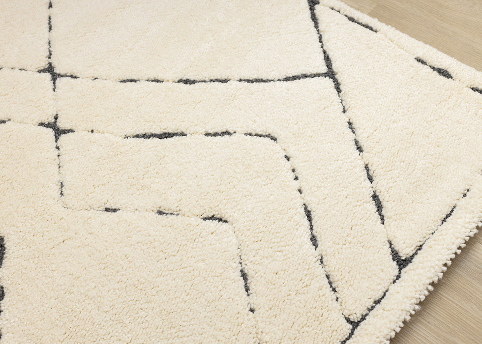 8' X 11' Area Rug (660020) - Cream