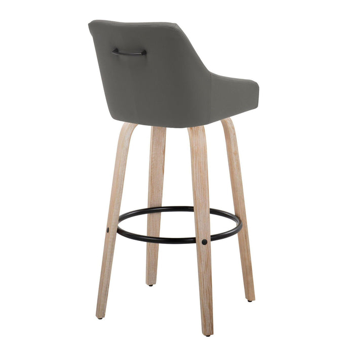 Hannah - 30" Fixed-Height Barstool With Swivel (Set of 2)