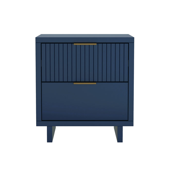 Manhattan Elara - Solid Wood Nightstand