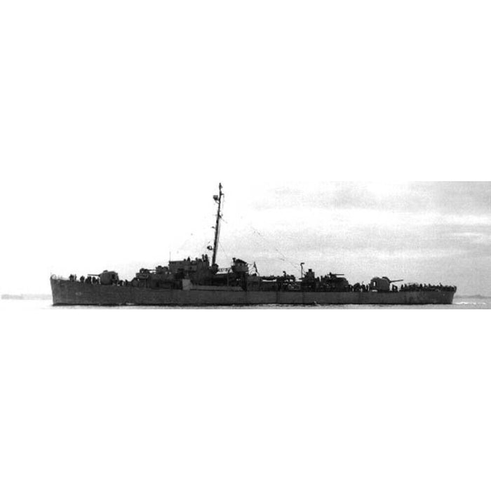 Hand Painted Model Boat (624348) - Gray